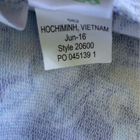 Lilly Pulitzer Blue Elephant Print Half Zip Pullover Get Trunky Women’s Size M - Picture 8 of 9